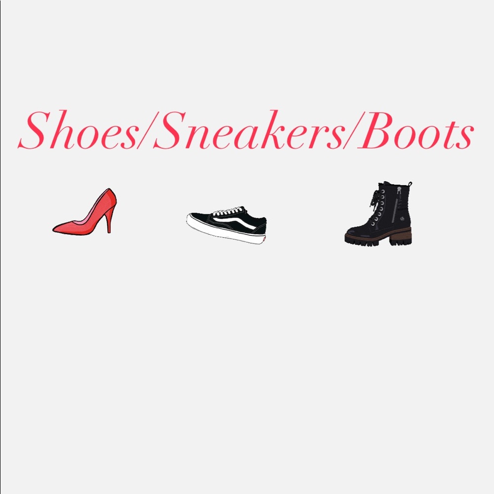 Shoes, sneakers & boots for sale here